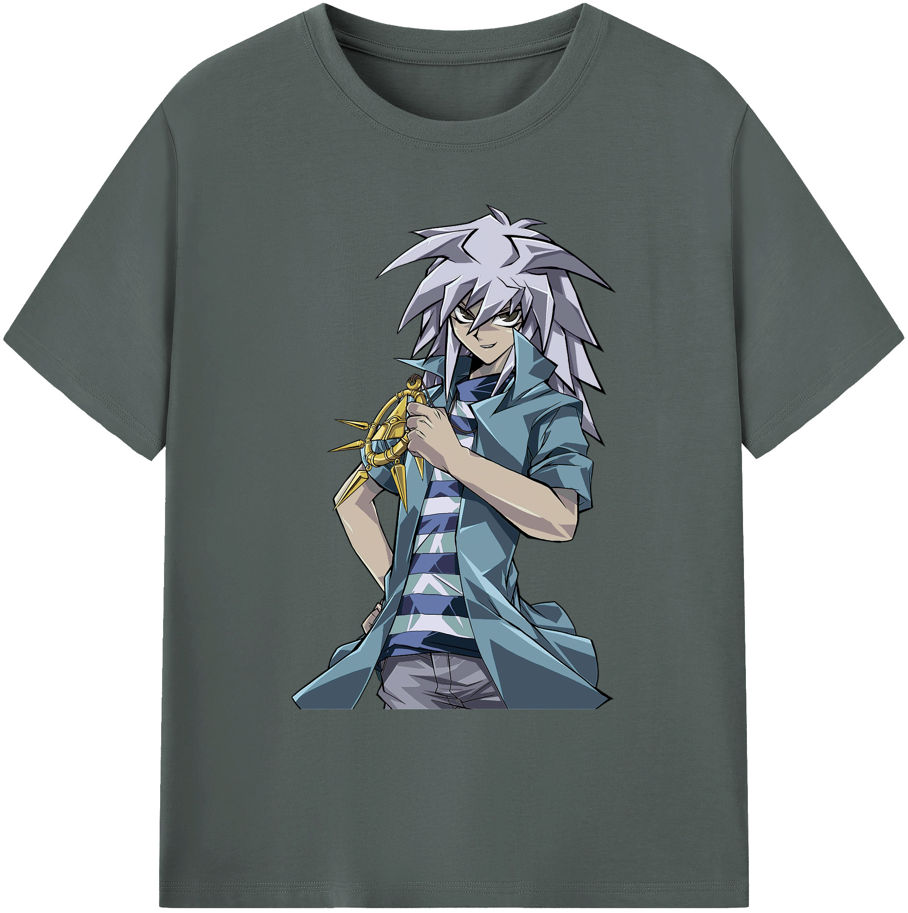 （画像用） 遊☆戯☆王 Yu-Gi-Oh! 綿100％ メンズ半袖Tシャツ｜肌触りやわらか＆通気性